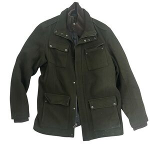 Calvin Klein Dark Green Military Jacket